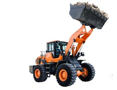 China Automatic Yellow Back Hole Loader , 4WD Steel Tracked Backhoe Loader for sale