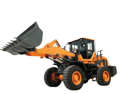 China Steel Yellow Compact Wheel Loader , Articulated Backhoe Loader High performance for sale