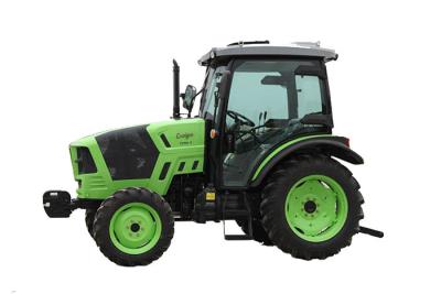 China Customised Green Small Diesel Tractor , 4 Wheel Drive Agriculture Mini Tractor for sale