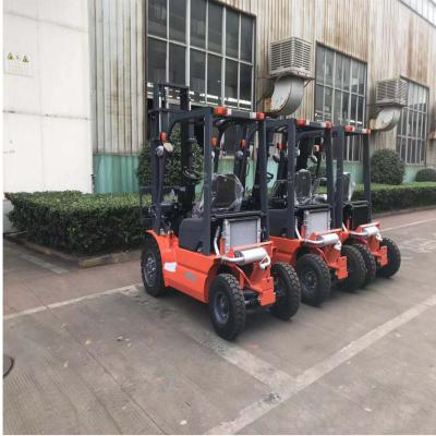 Κίνα Πνευματικό Forklift diesel ροδών φορτηγό 3000mm αυτόματη μετάδοση ύψους ανελκυστήρων προς πώληση