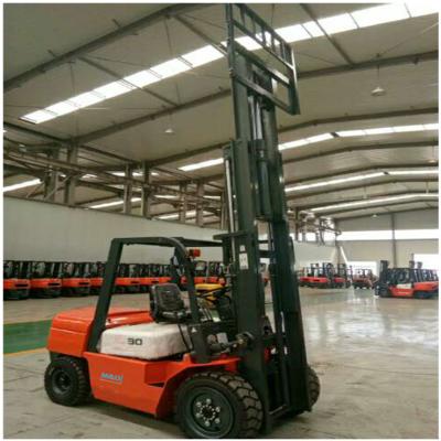 China 3 Ton Diesel Forklift Truck FD30 Engine Powered With 1070mm Fork Length for sale