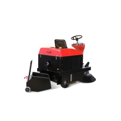 China Electric Vibrating Dust Ride On Road Sweeper / Mechanical Road Sweeper for sale