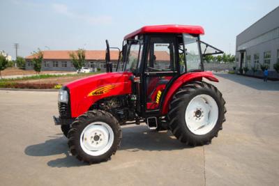 China 4WD 110HP Farm Small Compact Diesel Tractor Gear Drive With 4 Wheel 2195mm Wheel Base for sale
