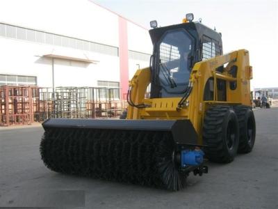 China Hydraulic Motor Skid Steer Loader 1400kg Tipping Load 50hp Power Compact Structure for sale