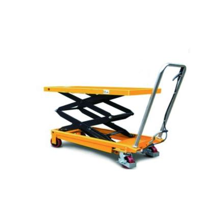 China ISO 500kgs Load Manual Electric Scissor Lift Table for sale