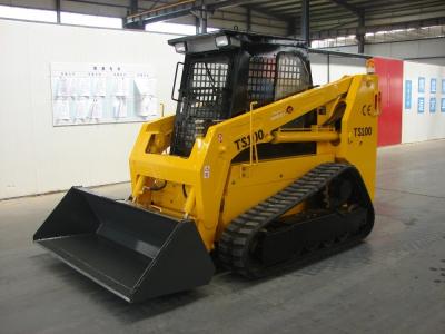 China Tipping Load 3000kgs 0.7m3 Bucket Skid Steer Loader for sale