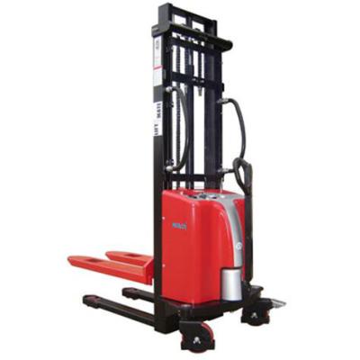 China 1000kg Load Hydraulic Warehouse Battery Pallet Stacker for sale