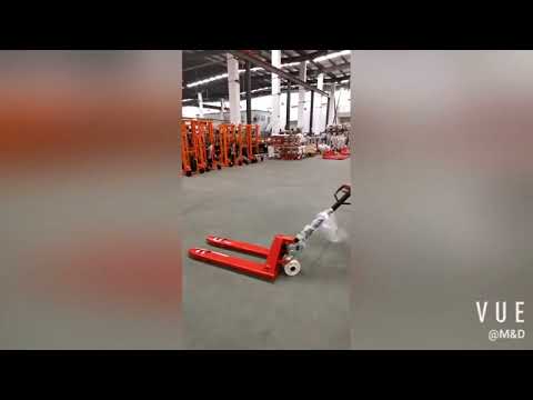 Manual Hand Pallet Truck 2000kg Capacity 65-80kg Service Weight