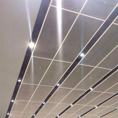 China Aluminum Welded Mesh Ceiling Panel 3mm Thick Waterproof Light Weight for sale