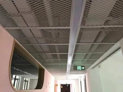 China Facade Expanded Exterior Wall Mesh Panel 2.35mm Thick Aluminum Alloy for sale