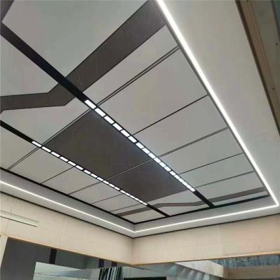 China 1.2x2.4m Composite Sandwich Panel PVDF Coating Honeycomb Ceiling Tiles for sale