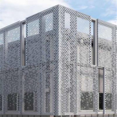 China White PVDF Coating Metal Building Facades Panels 3mm Fireproof for sale