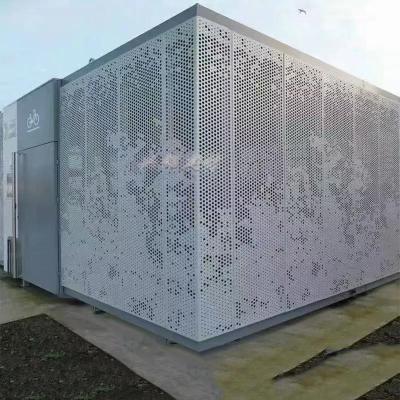 Chine immeuble de bureaux imperméable ignifuge en aluminium extérieur de panneau de mur de 2mm à vendre