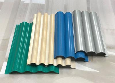 China Hook On Corrugated Ceiling Tiles 2x4m Polyester Powder Coating for sale