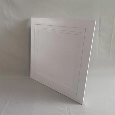 China 600x600 Ceiling Access Panel Drywall Hinged Metal Access Panel Suspended Drop for sale