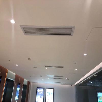 China Customized Aluminum Square Ceiling Air Diffuser 4 Way Air Diffuser for sale