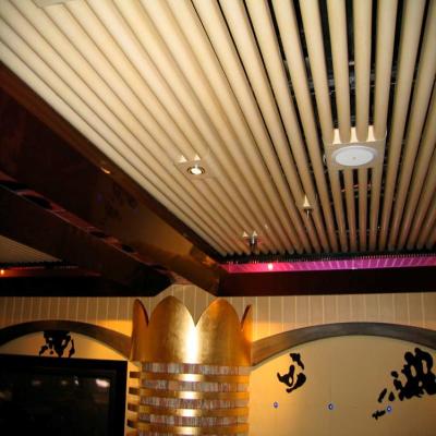 China Aluminum Metal Tubular Baffle Ceiling Tiles Easy To Install for sale