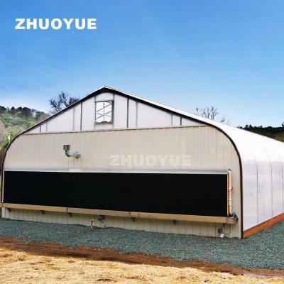 China OEM Light Deprivation Greenhouse Controlled By Ventilation Humidity Control for sale