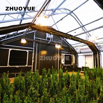 China Complete Blackout Light Deprivation Greenhouse with Automatic Irrigation System à venda