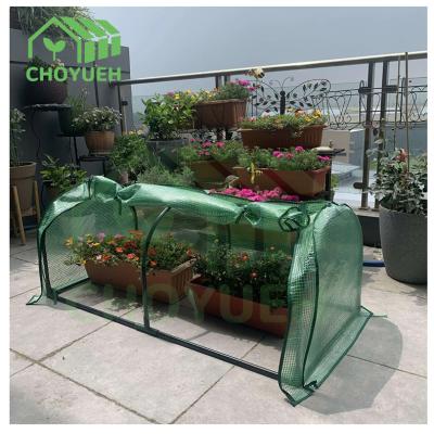 China Invernadero de jardín con techo de clavija para la estructura de aluminio del invernadero en venta