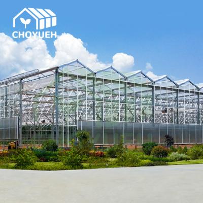 China UV Coating Polycarbonate HDG Greenhouse 2mm-20mm Environmental Protection for sale