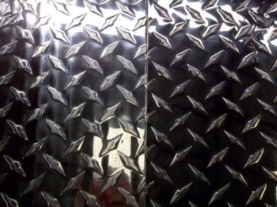 China 1060 3003-H22 4017 5052 5086 Embossed Aluminum Tread Plate Sheet Customize Any Sizes for sale