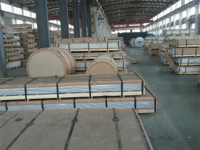 China hoja de aluminio A1050 1060 del molino de 0.12m m 1100 3003 3105 5005 5052 5083 modificados para requisitos particulares en venta