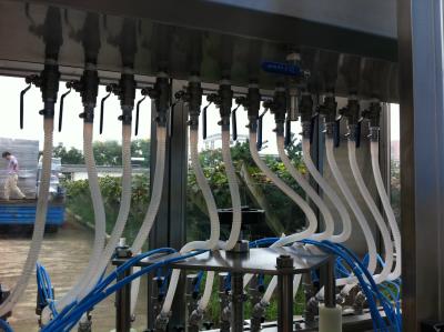 중국 100ml 자동 물병 충전물 기계 316L 액체 충전물 기계 자동 판매용