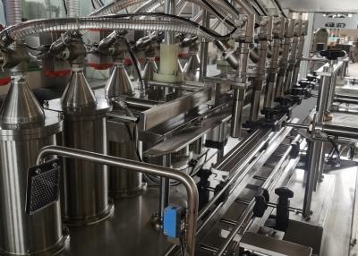 China Monoblock Kleverige Vloeistof het Vullen het Flessenvullenmachine van het Machinesus304 Glas Te koop