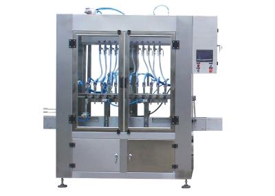 China 1.0KW gealigneerde Flessenvullenmachine 2200mm Automatische Vloeibare het Vullen Machine Te koop