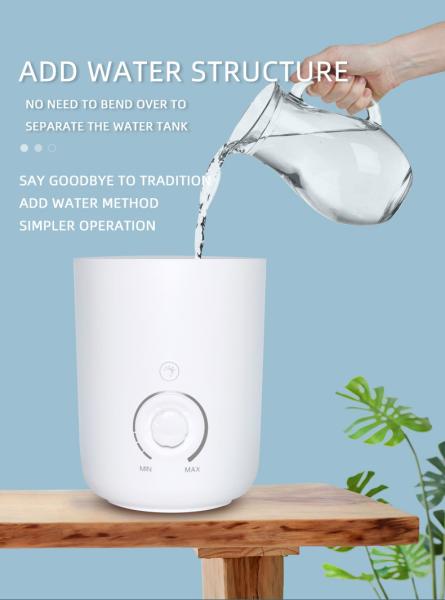 Quality Smart Auto Shut-Off and Colorful Night Light 3.0L Air Humidifier for a Peaceful for sale