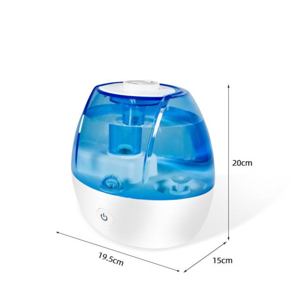 Quality Home Office Hotel Desk Usb Humidifier 2.2L Smart Auto Shut-Off Diffuser With for sale