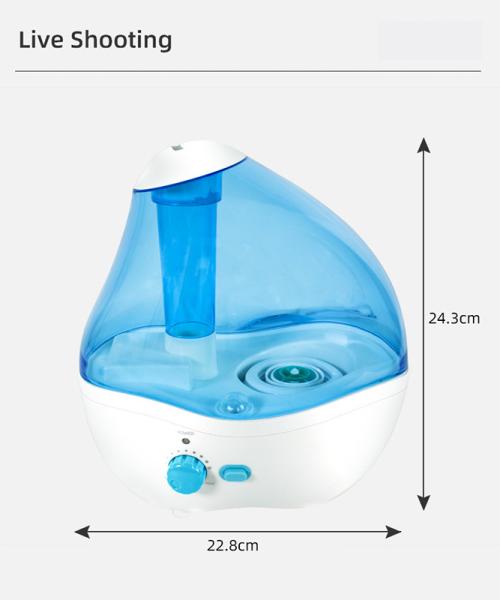 Quality 28dB Whisper-Quiet Ultrasonic Humidifier for Bedroom and Cool Mist Air for sale