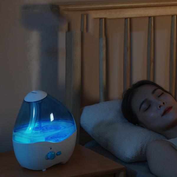 Quality 28dB Whisper-Quiet Ultrasonic Humidifier for Bedroom and Cool Mist Air for sale