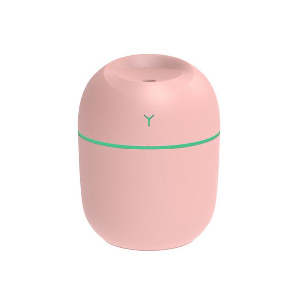 Quality 220ml Portable Ultrasonic Air Humidifier with LED Night Lamp and USB Aroma for sale