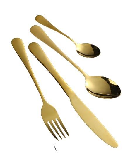 Quality Restaurant Cutlery Set Home Hotel 410 Stainless Steel Knife Fork Spoon for Steak for sale