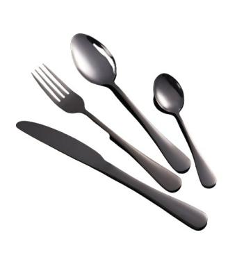 Quality Restaurant Cutlery Set Home Hotel 410 Stainless Steel Knife Fork Spoon for Steak for sale