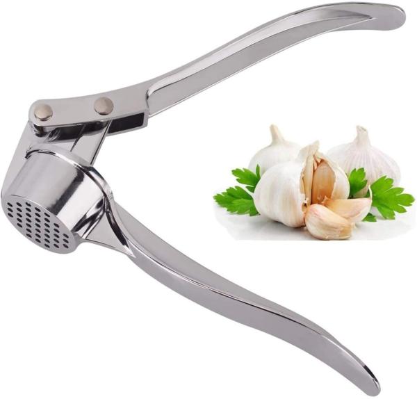 Quality 135G Kitchen Manual Garlic Press Mincer Ginger Crusher Peeler Squeezer Chopper for sale