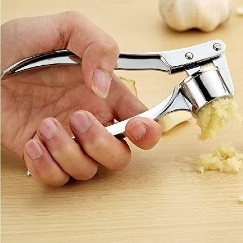 Quality 135G Kitchen Manual Garlic Press Mincer Ginger Crusher Peeler Squeezer Chopper for sale