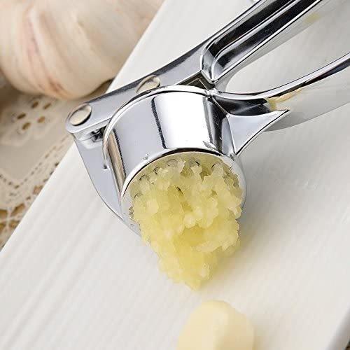 Quality 135G Kitchen Manual Garlic Press Mincer Ginger Crusher Peeler Squeezer Chopper for sale