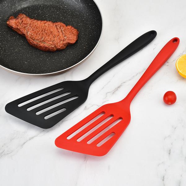 Quality OEM/ODM Yes Silicone High Temperature Non-Stick Stir-Fry Spatula for Kitchen for sale