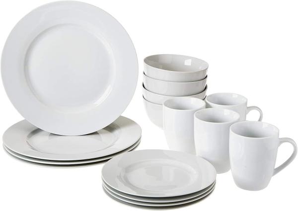 Quality Manufacture Round Dinner Table Set Fine Plates Set for White Bone Porcelain for sale