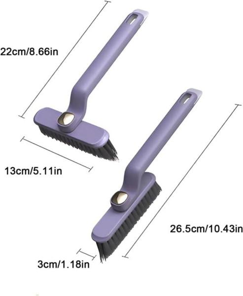 Quality Multifunctional Kitchen Bathroom Cleaning Brush for Household Cleaning and for sale