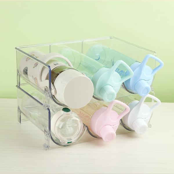 Quality Wine Holders Buckets Coolers Holders Type PET Wine Bottle Rack for Refrigerator for sale