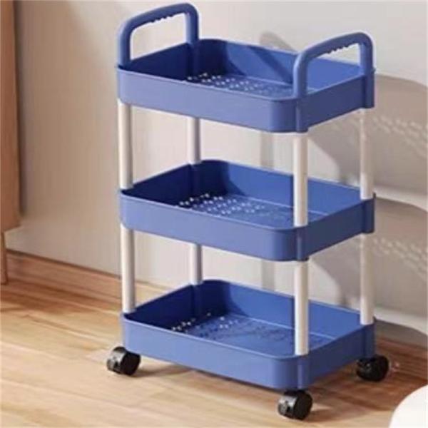 Quality Three-layer Kitchen Rotating Shelving for Multifunctional Vegetable and Fruit for sale