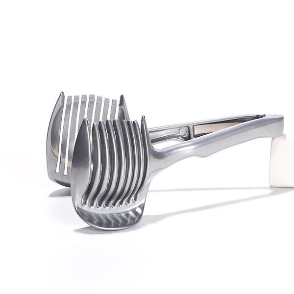 Quality Fruit Slicer Machine 304 Stainless Steel Handheld Kitchenware Tomato Slicer for sale