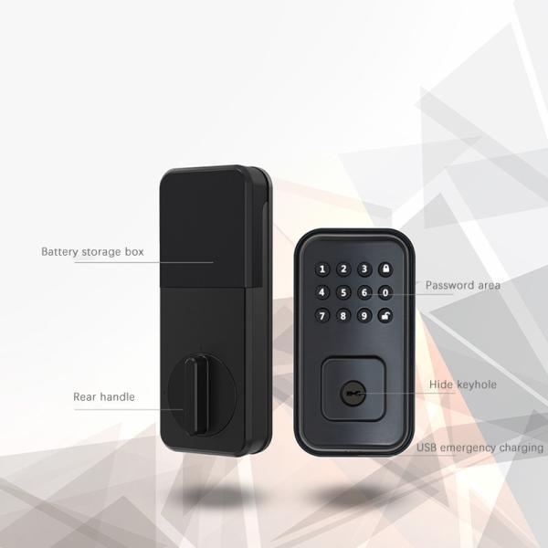 Quality Secure Your Door with Battery-Powered Digital Smart Lock and TTlock Tuya WiFi for sale