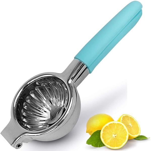 Quality Manual Lemon Citrus Press Juicer with Silicone Rubber Handle and Stainless Steel for sale