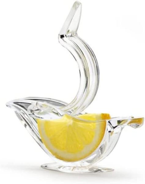 Quality Stocked Portable Transparent Acrylic Manual Fruit Lemon Juicer Hand Lemon for sale