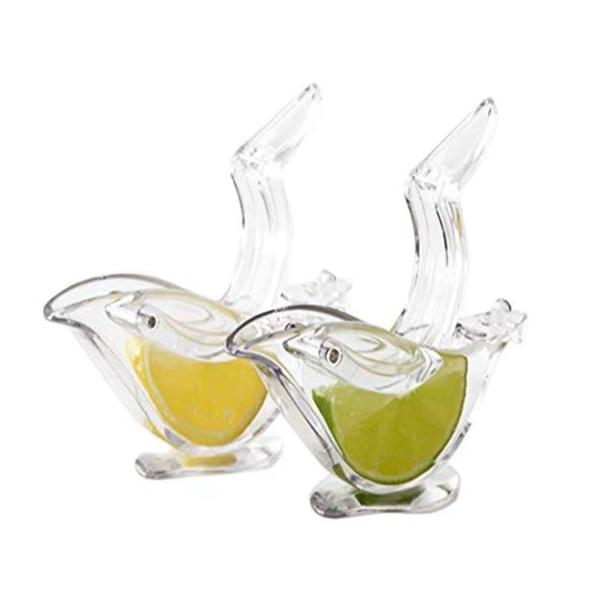 Quality Stocked Portable Transparent Acrylic Manual Fruit Lemon Juicer Hand Lemon for sale